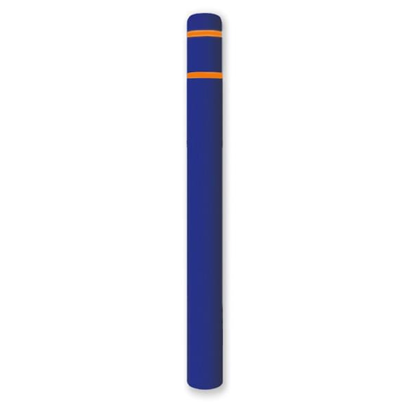 Post Sleeve, 7" Dia, 72" H, Royal Blue/O